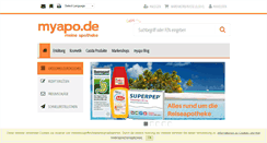 Desktop Screenshot of myapo.de